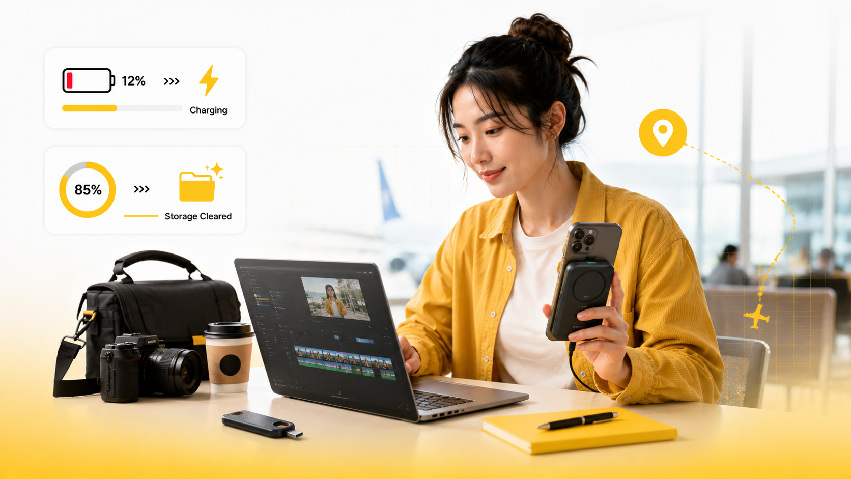 9. Power Bank & Flash Drive